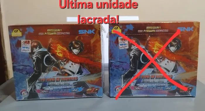THE KING OF FIGHTERS 2002 COLEÇÃO CARDS 250,00!