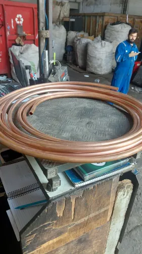Tubulação de cobre 5/8 com 15 metros, 5,200 kg