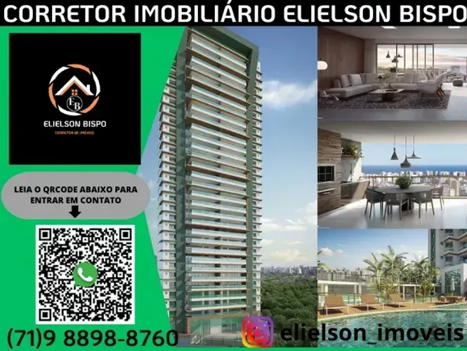 Apartanento- ALTO PADRÃO , andar alto, 4 suites, vista mar e varanda gourmet - CAMINHO DAS