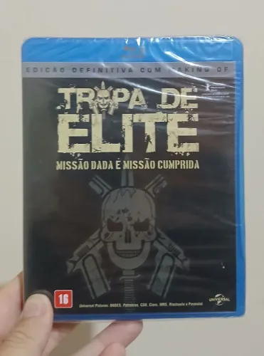 Tropa de elite filme Blu-ray lacrado 