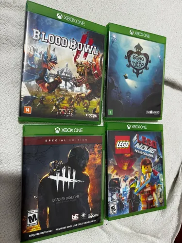04 Jogos originais para Xbox, valor promocional, aproveitem a oferta 