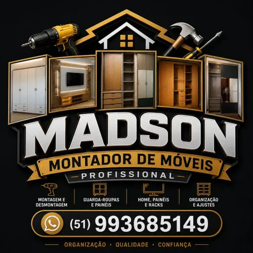 Montador de móveis profissional 