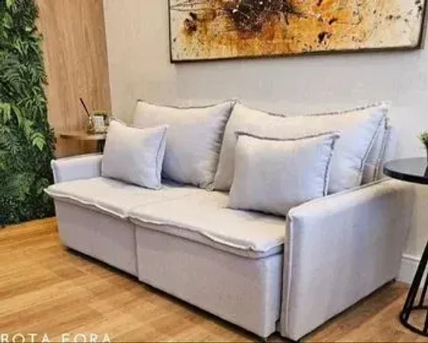 Sofá Cama Madri Retrátil e Reclinável - Entregamos!!