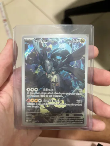 Zekrom do N Pokémon tcg carta