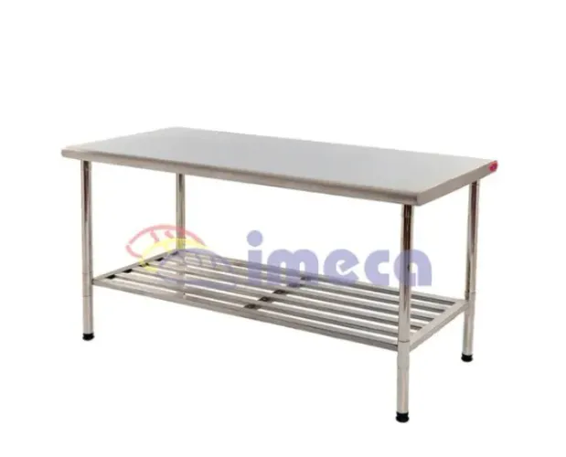 Mesa Inox 430 1,00m Desmontável - Imeca