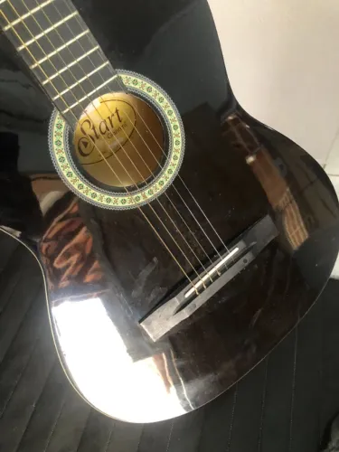 Violão Giannini Start S-14 BK (Aço) - Novo / Sem Uso + Capa + Capotraste