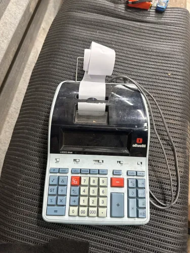 calculadora impressora Olivetti Logos 804B