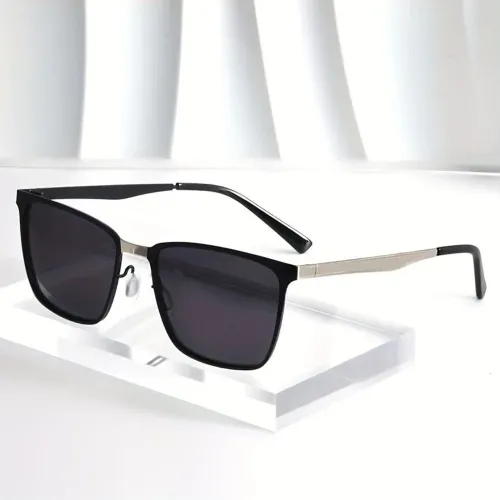 Óculos De Sol Quadrado Masculino Proteção UV400 Esportivo - PRISCILA IMPORT'S