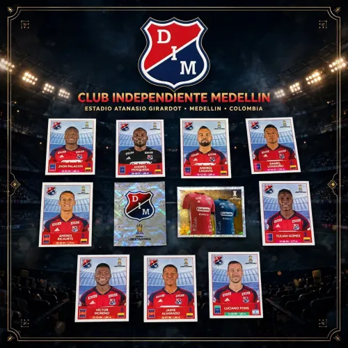 Kit de Figurinhas Independiente Medellín Libertadores 2023