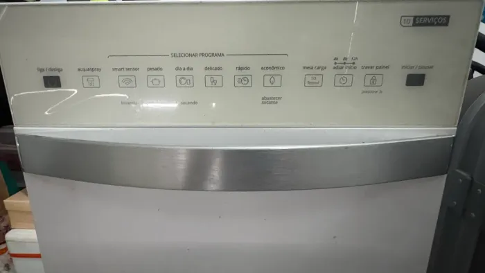 Lava-Louças 10 Serviços Eletrônica Brastemp Branca