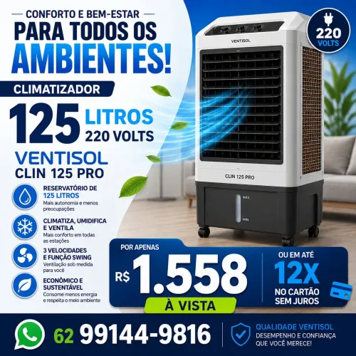 PROMOÇÃO CLIMATIZADOR