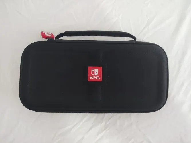 Case Original Nintendo Switch - Com porta jogos ( Impecável)