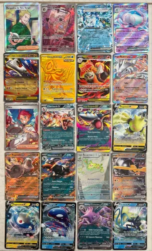 Cartas Pokémon raras