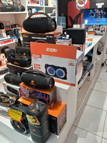 SOM BLUETOOTH PORTÁTIL VÁRIAS OPÇÕES 
