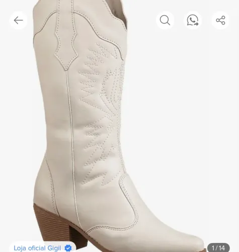 Bota branca
