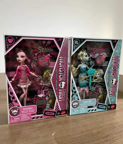Draculaura e Lagoona Dawn Of The Dance Creeproduction - Monster High (Ler Descrição)