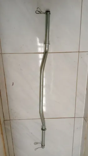 Barra W tubular 1,20m Bíceps 