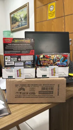 1x Booster Box Mega Evolução PTBR Pokémon TCG