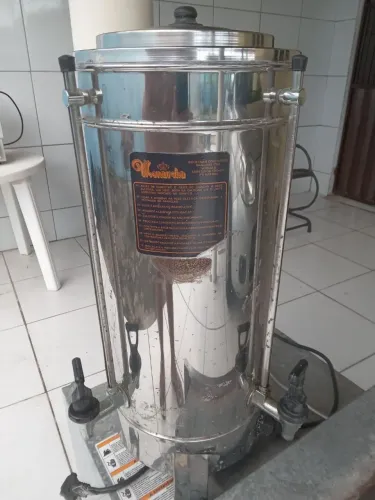 Cafeteira Industrial monarcha em aço inox para Empresas, Igreja e Eventos Padarias