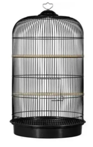 Gaiola com pedestal.