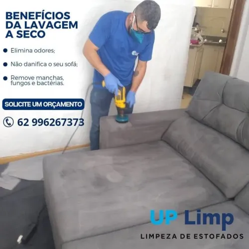 Limpeza e impermeabilização de estofados 