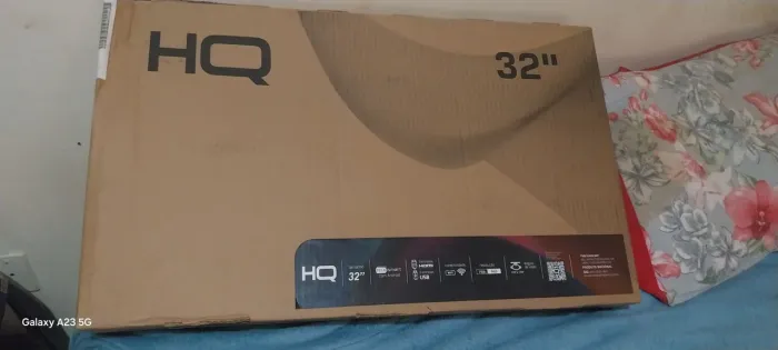 Tv HQ 32 smart Android HD na caixa R$550.00