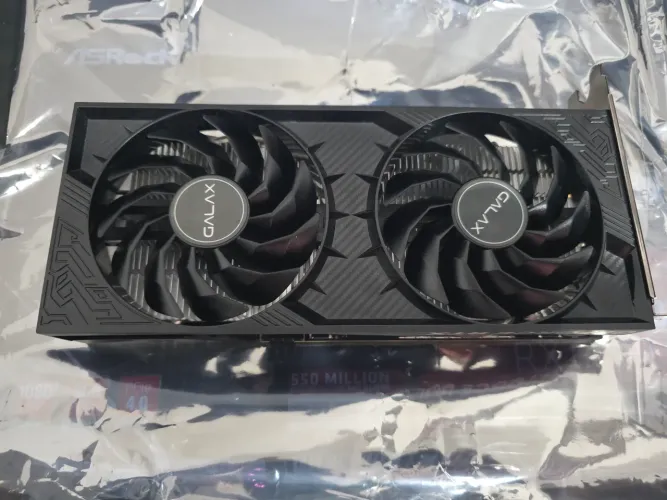 Placa de vídeo Rtx 4060 1-click OC 2X 8GB GDDR6 128 bits Galax