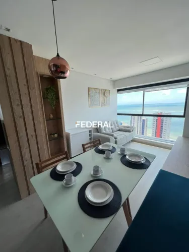 Apartamento mobiliado para venda com 29m² e 01 suíte em Candeias - Jaboatão - PE