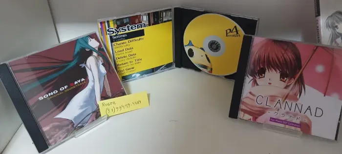 CD Personalizado de jogos, bandas, animes, etc