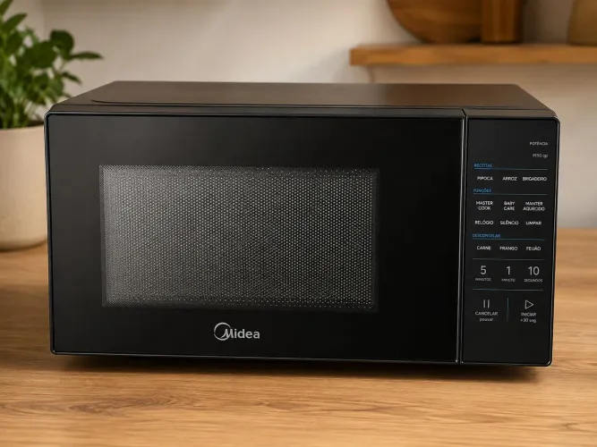 MICRO-ONDAS MIDEA 20L ? NOVO NA CAIXA!