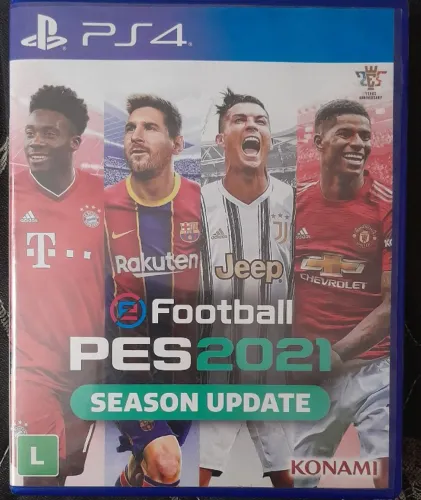 Pes 21 Jogo Ps4 Mídia Física Usado Original