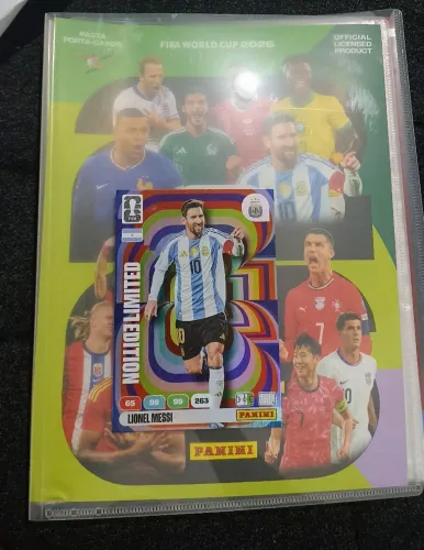 Cards adrenalyn XXL Messi, Limited edition