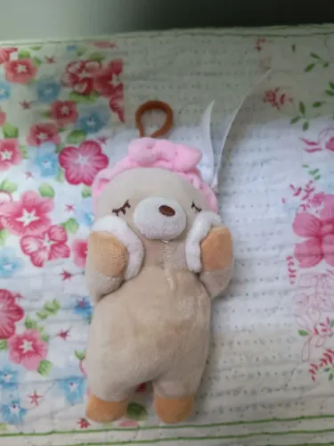 Chaveiro pelúcia de ursinho