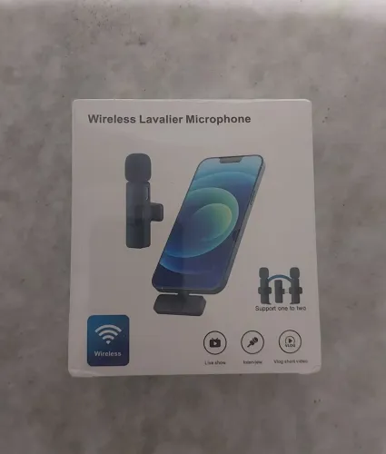 Microfone lapela USB-C