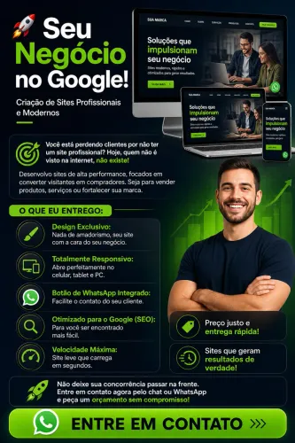 Crio Sites Automatizados para Aumentar suas vendas