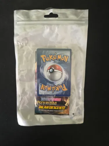 Mistery pack de pokémon tcg com pacote nacional garantido.