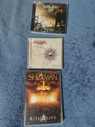 Angra Shaman e André Matos rock lote raro cds e dvd