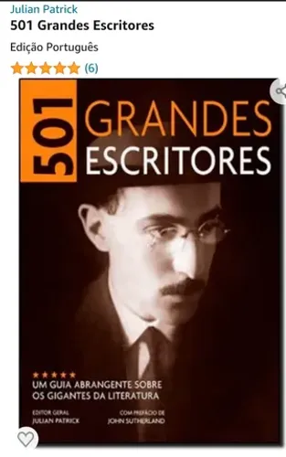 Livro 501 grandes escritores