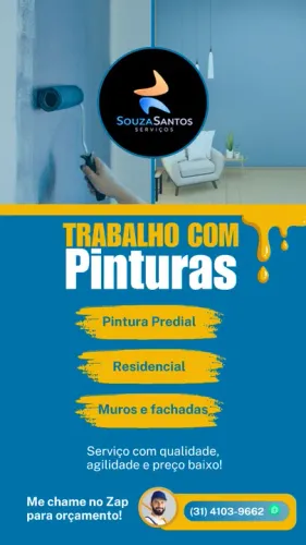 Pintura Residencial e Comercial - Fachadas e Manutenção com Qualidade!