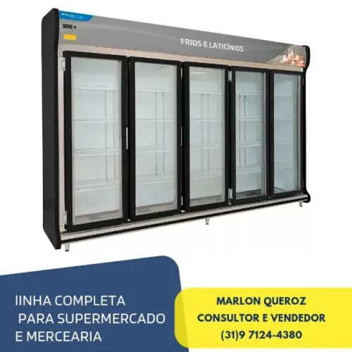 Freezer Refrigerador 5 Portas Novo Polo Frio