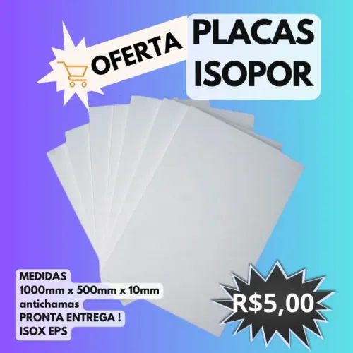 Oferta placas de isopor