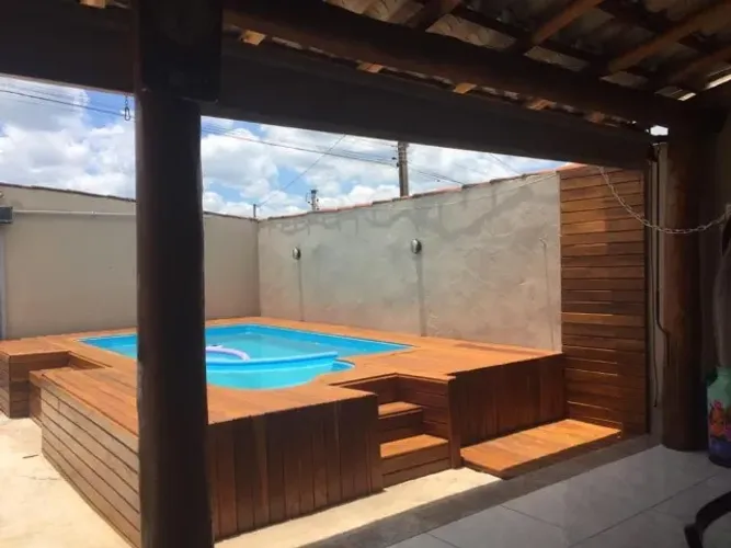 (victor) Piscina de fibra com design exclusivo de fabrica 