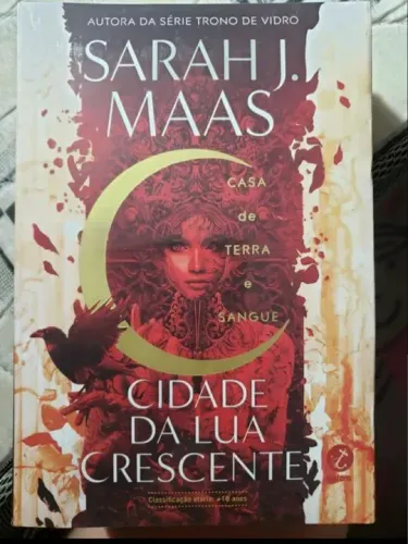 Livro Lacrado: Cidade Da Lua Crescente: Casa De Terra E Sangue + Ecobag de Brinde