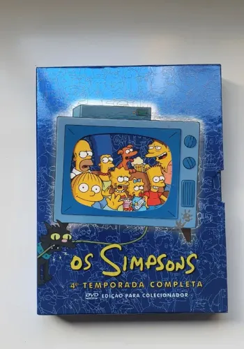 DVD's dos Simpsons - 4ª Temporada- para colecionadores