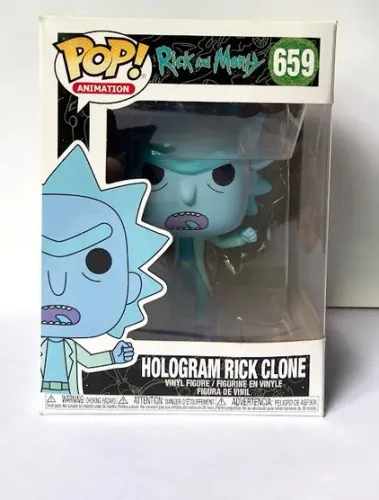 Funko Rick and Morty Hologram Rick Clone 659