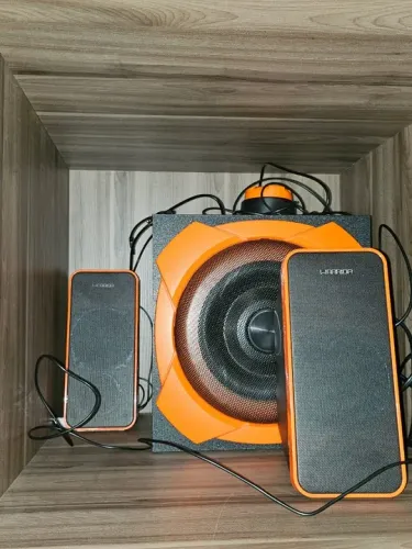 Caixa De Som Gamer Warrior Odysseus 2.1 50W