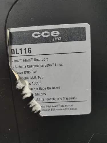 DESKTOP CCE COMPUTADOR WINDOWS 7