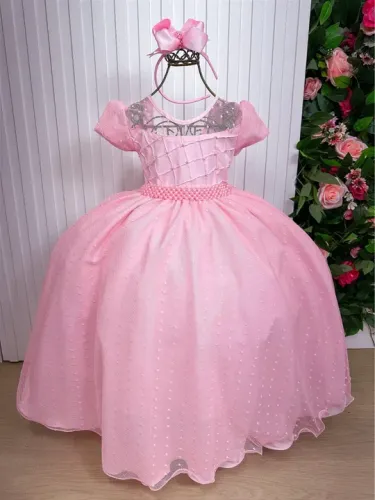 Vestido Longo Infantil e Juvenil para Festa - Daminha e Formatura |