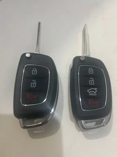 Carcaça da chave canivete Hyundai HB20 (2 modelos ) 