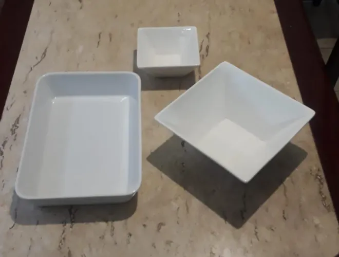 Kit com 7 Refratário Conjunto 3 Brancos + 4 Marinex 